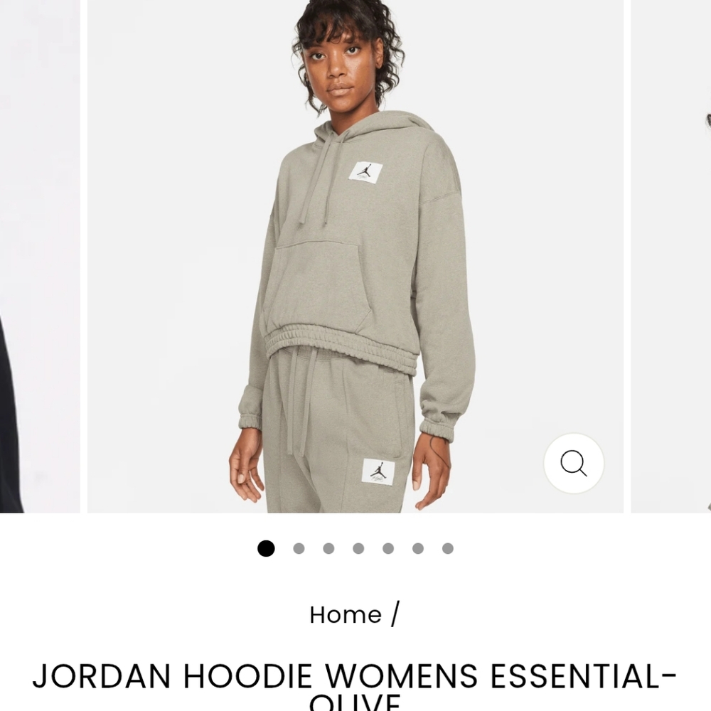 Jordan cropped essential hoodie